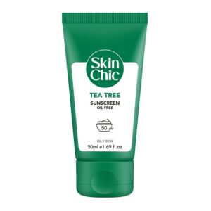 ضدآفتاب spf50 حاوی عصاره درخت چای اسکین شیک