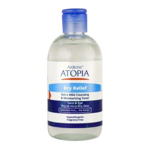 تونیک پاک کننده صورت و دور چشم اتوپیا مدل Dry Relief آردن