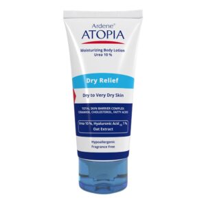 لوسیون بدن مرطوب کننده قوی اتوپیا مدل Dry Relief آردن