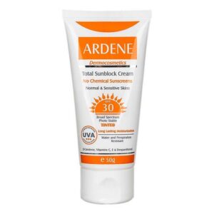 ضد آفتاب رنگی فیزیکال SPF30 آردن