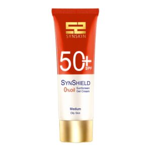 ضد آفتاب رنگی فاقد چربی spf50 ساین اسکین