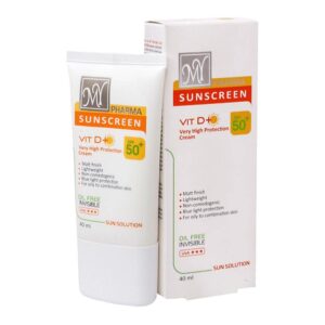ضد آفتاب بی رنگ فاقد چربی SPF 50 مای فارما