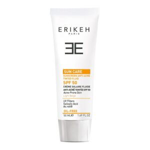 ضد آفتاب و ضد جوش رنگی فاقد چربی SPF50 بژ روشن اریکه