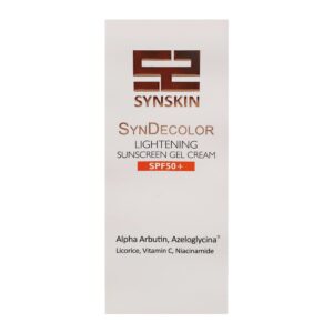 ژل کرم ضد آفتاب روشن کننده فاقد چربی spf50 40 میل ساین اسکین