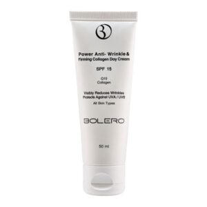 کرم روز کلاژن با SPF 15 ضد چروک و استحکام بخش قوی پوست 50 میل بولرو