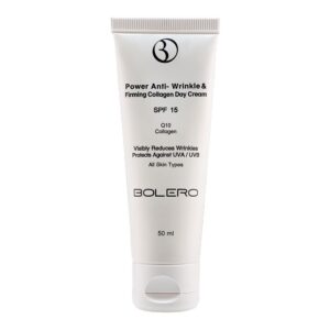 کرم روز کلاژن با SPF 15 ضد چروک و استحکام بخش قوی پوست 50 میل بولرو
