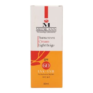 ضد آفتاب رنگی فاقد چربی SPF60 مدیلن