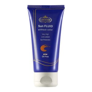 فلوئید ضد آفتاب spf50 بی رنگ فاقد چربی لانوکر