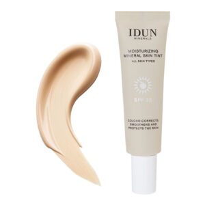ضد آفتاب و مرطوب کننده رنگی spf30 1411 ایدون