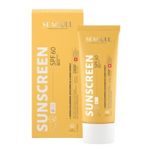 ضد آفتاب رنگی فاقد چربی SPF60 بژ روشن سی گل