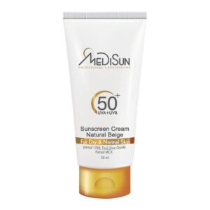 ضد آفتاب رنگی +SPF50 مدیسان