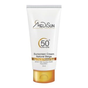 ضد آفتاب رنگی +SPF50 مدیسان