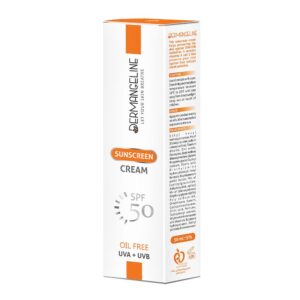 ضدآفتاب بی رنگ فاقد چربی spf50 درم انجلین