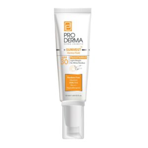 ضدآفتاب فلوئیدی فاقد جاذب های شیمیایی SPF30 پرودرما