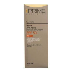 ضد آفتاب رنگی جوان کننده SPF50 پرایم