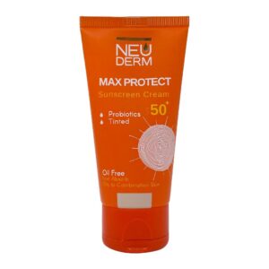 ضد آفتاب مکس پروتکت فاقد چربی رنگی Spf 50 نئودرم