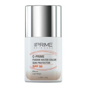 ضد آفتاب فیوژن واتر spf50 رنگی حاوی ویتامین سی بژ روشن پرایم