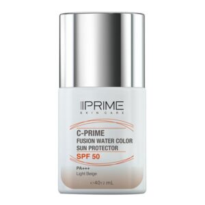 ضد آفتاب فیوژن واتر spf50 رنگی حاوی ویتامین سی بژ روشن پرایم
