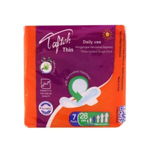 نوار بهداشتی نازک روز 7 عددی تافته