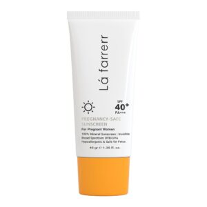 ضدآفتاب بارداری بی رنگ spf40 لافارر