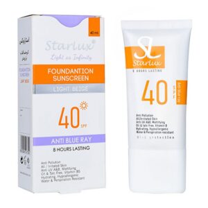 ضد آفتاب بژ روشن Spf 40 40 میل استارلوکس