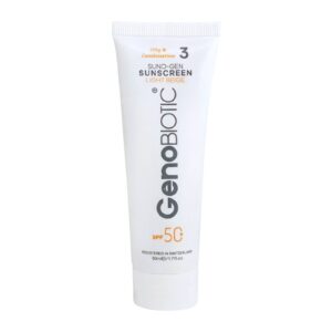 ضد آفتاب بژ روشن 3 پوست چرب SPF50 ژنو