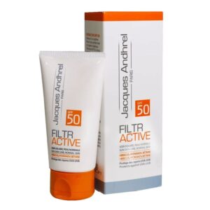 ضد آفتاب بی رنگ مناسب پوست خشک و معمولی + SPF50 ژاک آندرل