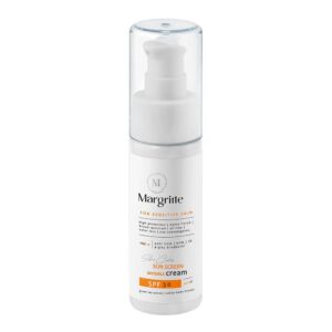ضد آفتاب بی رنگ مناسب پوست حساس SPF30 مارگریت
