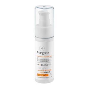 ضد آفتاب و روشن کننده رنگی مناسب پوست چرب و مستعد آکنه + SPF50 بژ طبیعی بژ طبیعی مارگریت