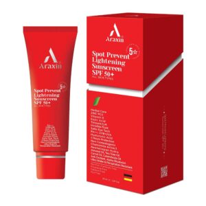 ضد آفتاب ضد لک فیوژن واتر SPF50 آراکسین