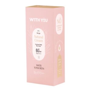 ضد آفتاب کرمی رنگی SPF 60 بژ روشن ویت یو