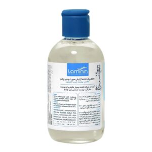 محلول پاک کننده آرایش پوست چرب لامینین