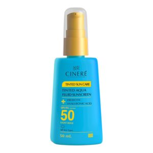 ضد آفتاب فلوئید رنگی SPF50 بژ روشن سینره