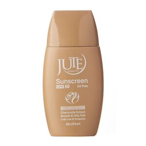 ضد آفتاب رزلایت رنگی بژ خیلی روشن مناسب پوست چرب SPF50 ژوت