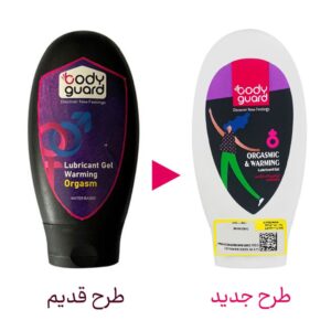 ژل لوبریکانت ارگاسم و گرم کننده بادیگارد