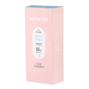 ضد آفتاب فلوئید بی رنگ SPF 50 ویت یو