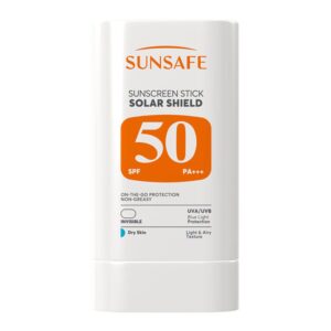 ضد آفتاب استیکی پوست خشک spf 50 بدون رنگ سان سیف