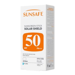 ضد آفتاب استیکی پوست خشک spf 50 بدون رنگ سان سیف