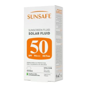 ضد آفتاب فلوئیدی بی رنگ spf30 سان سیف