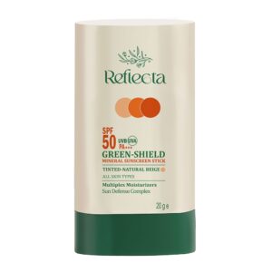 ضد آفتاب مینرال استیکی رنگی spf 50 رفلکتا