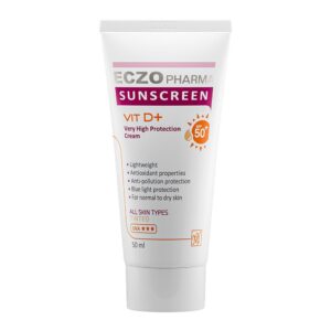 ضد آفتاب رنگی نرمال تا خشک اگزو فارما spf50 مای