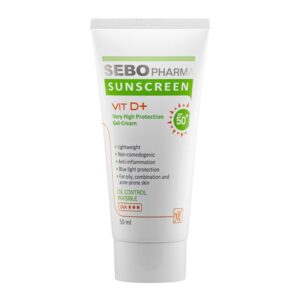 ضد آفتاب بی رنگ سبو فارما spf50 مای