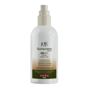 ضد آفتاب پمپی بی‌رنگ +SPF50 پوست چرب 100 میل ژوت