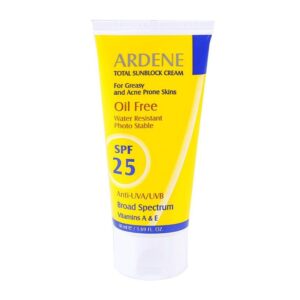 ضد آفتاب فاقد چربی ضد آب SPF25 آردن