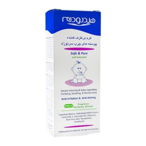 کرم برطرف کننده پوسته‌های چرب سر نوزاد هیدرودرم