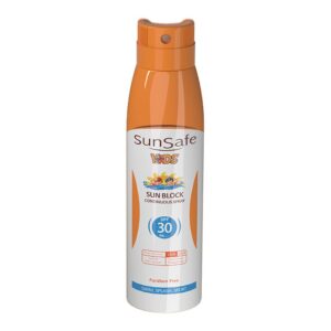 اسپری ضد آفتاب کودک SPF30 سان سیف