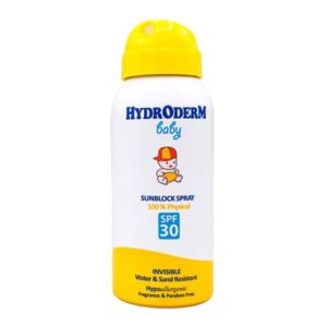 اسپری ضد آفتاب فیزیکال کودک SPF30 هیدرودرم