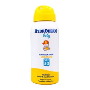 اسپری ضد آفتاب فیزیکال کودک SPF30 هیدرودرم