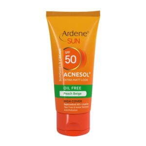 ضد آفتاب بژ هلویی فاقد چربی SPF50 آردن