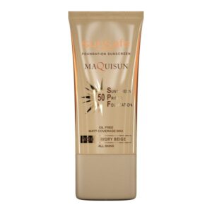 ضد آفتاب کرم‌پودری بژ عاجی مکی ‌سان SPF50 NC10 سان سیف